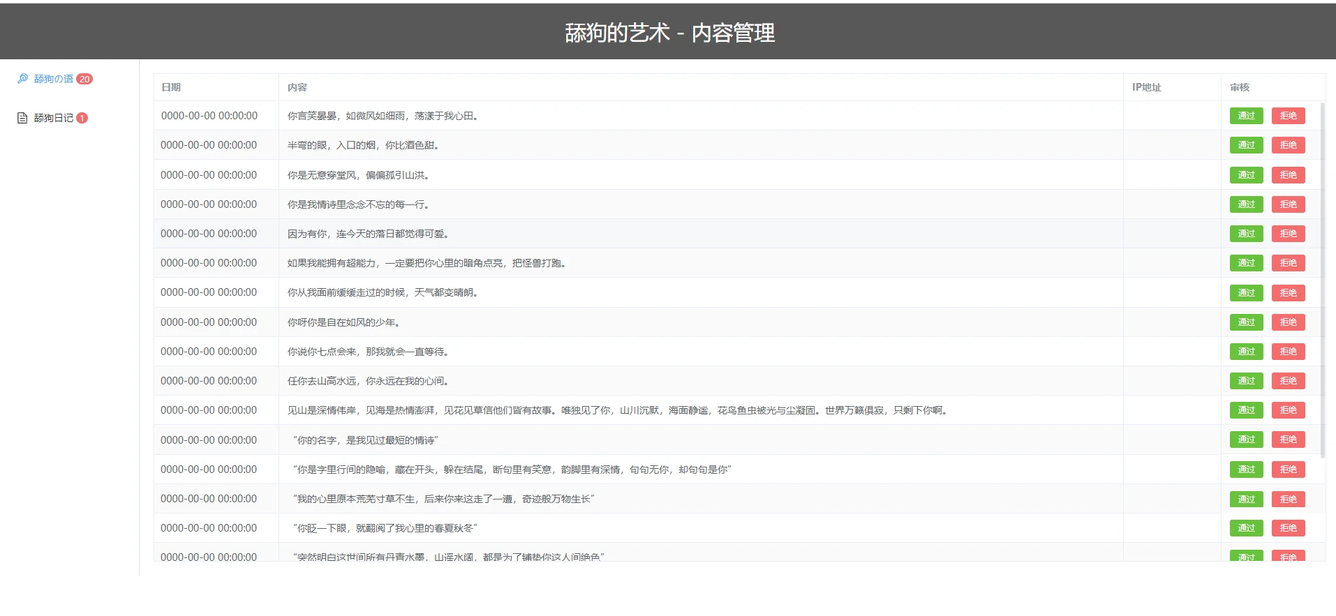 🐶 舔狗的艺术，最新版本开源