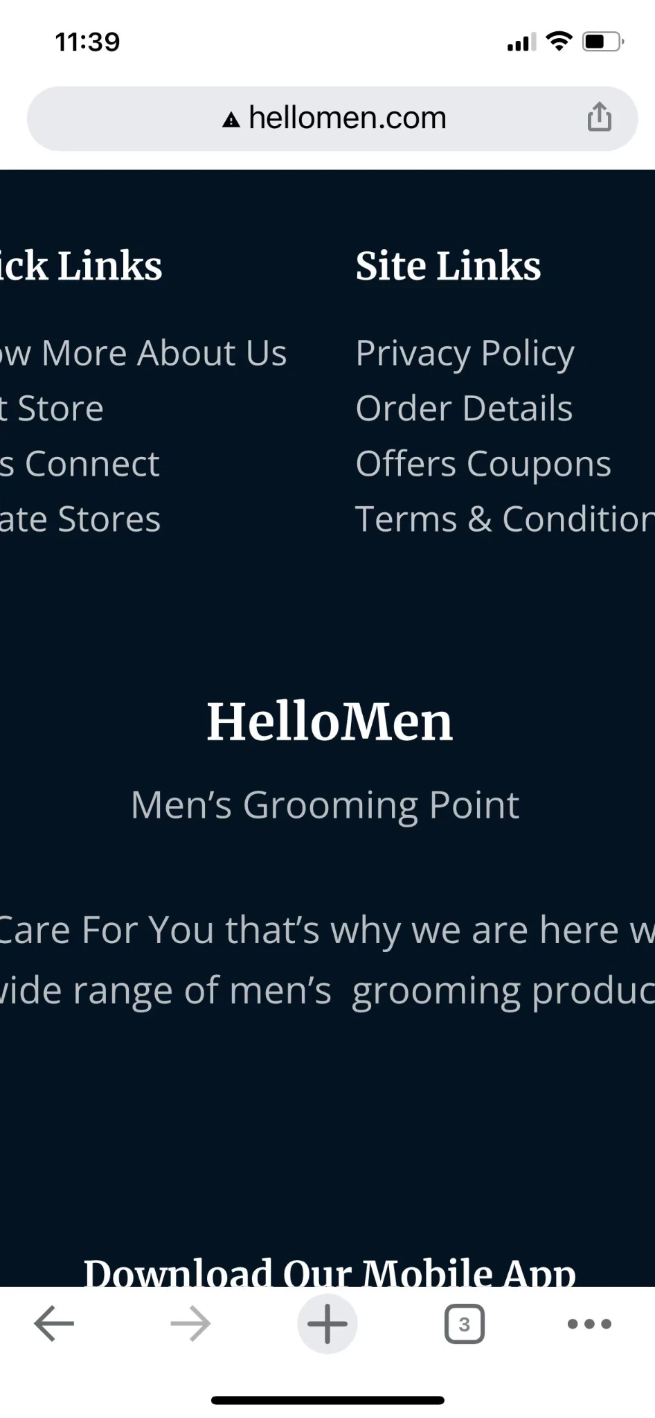 hello men