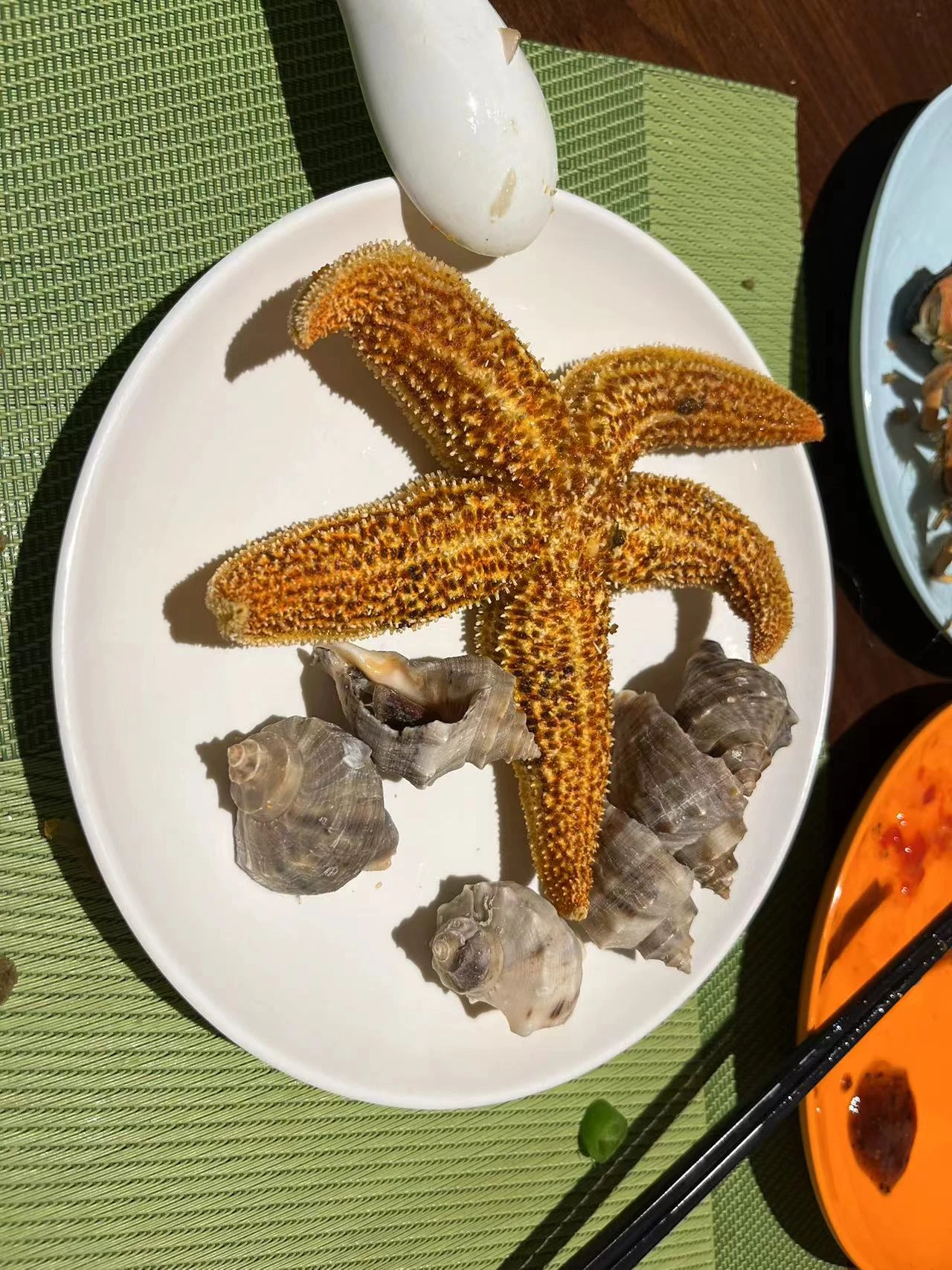 你们吃海星吗？