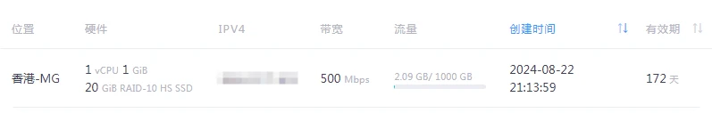 出个狗云的经典云服务器