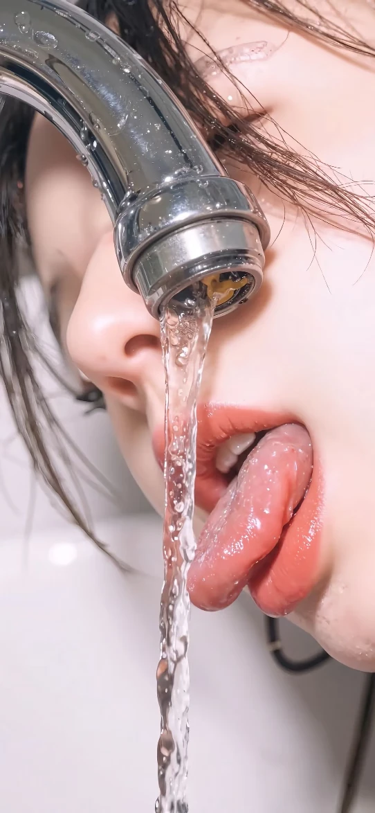 整一张喝水的图片