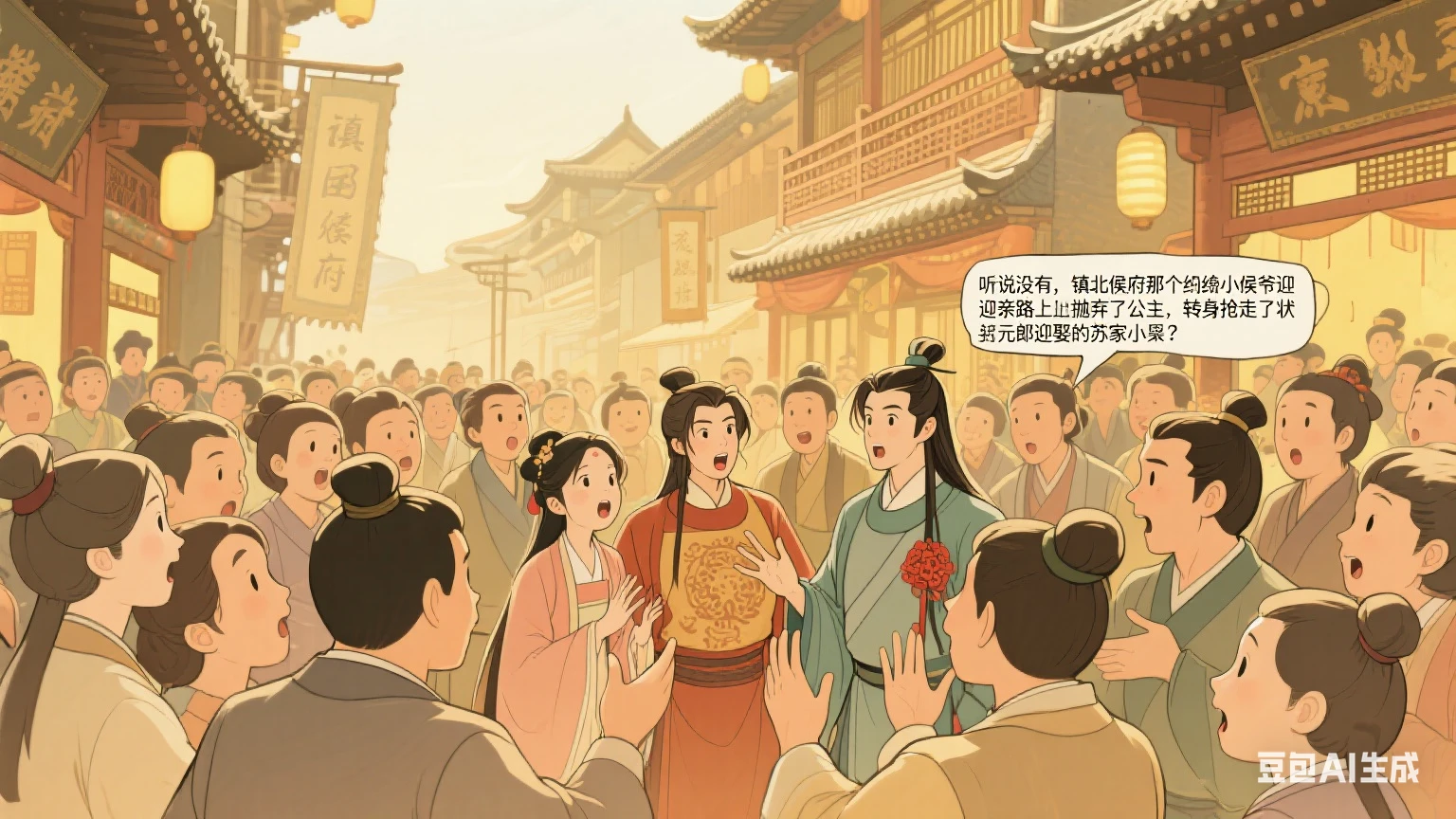 小说片段，生成图片。好玩