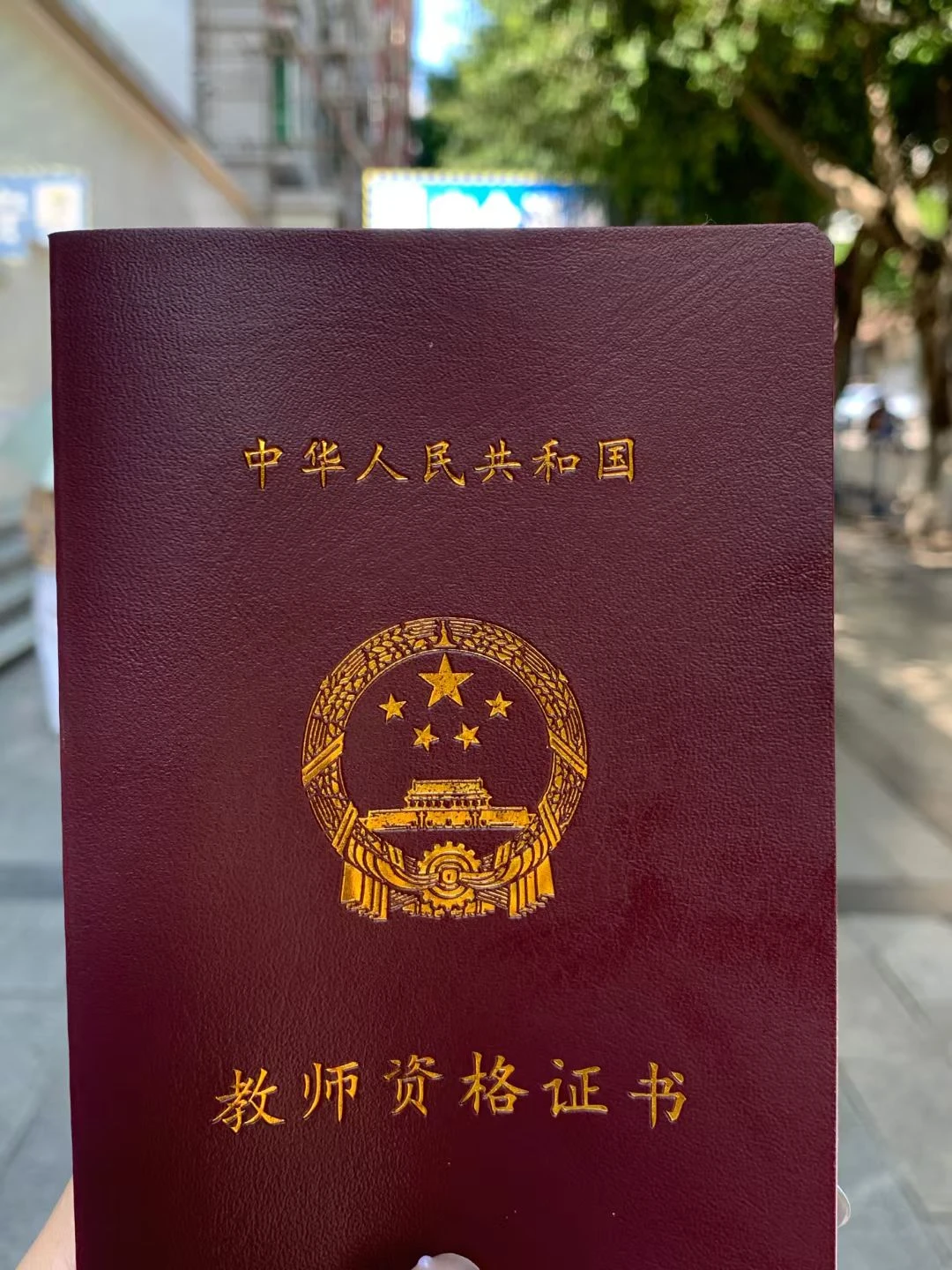 大学毕业已五年，从事教育工作已五年