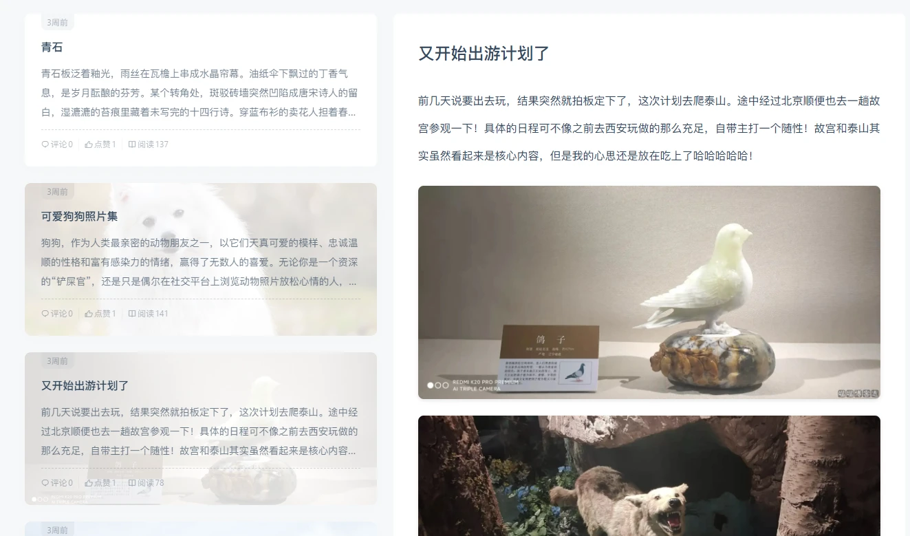 🌷【主题介绍】Typecho综合型主题——Tulip的分类功能设计