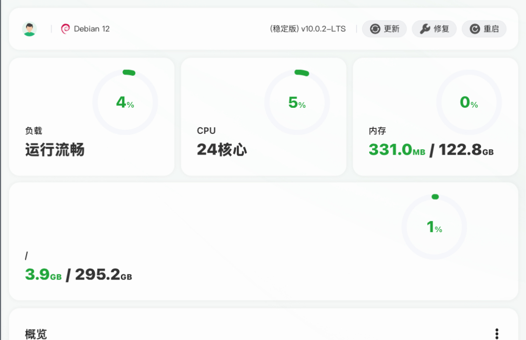 搞了台24h128g的小鸡，就是图便宜，不知道干啥用了