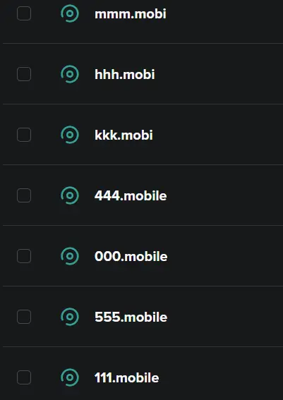 7个3位豹子 mobi域名