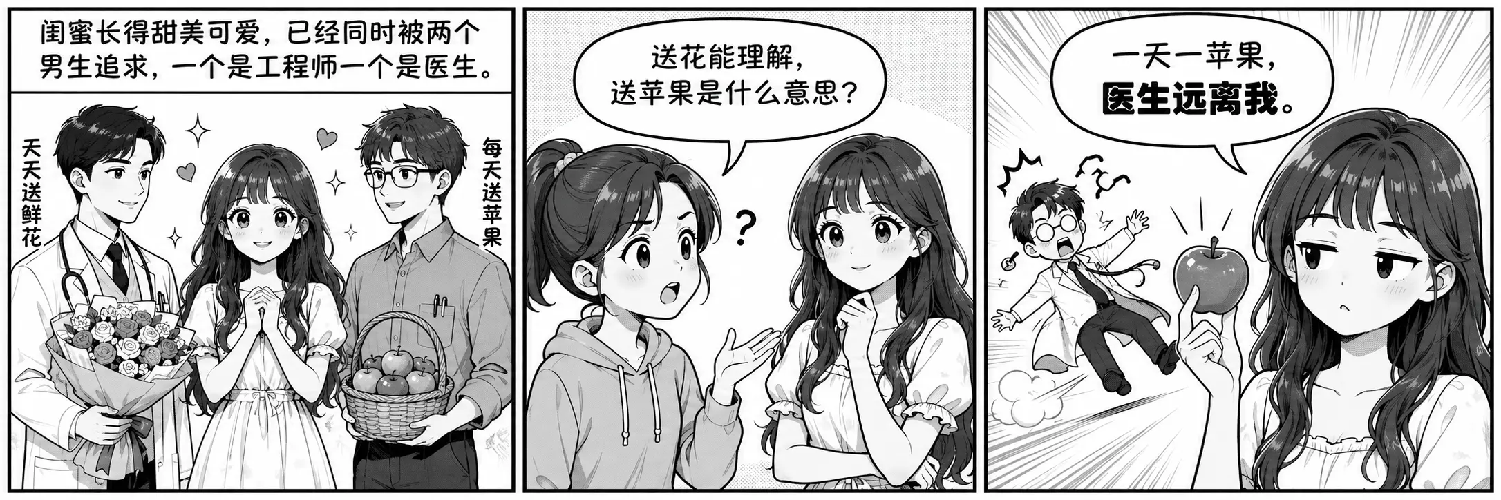 漫画三则