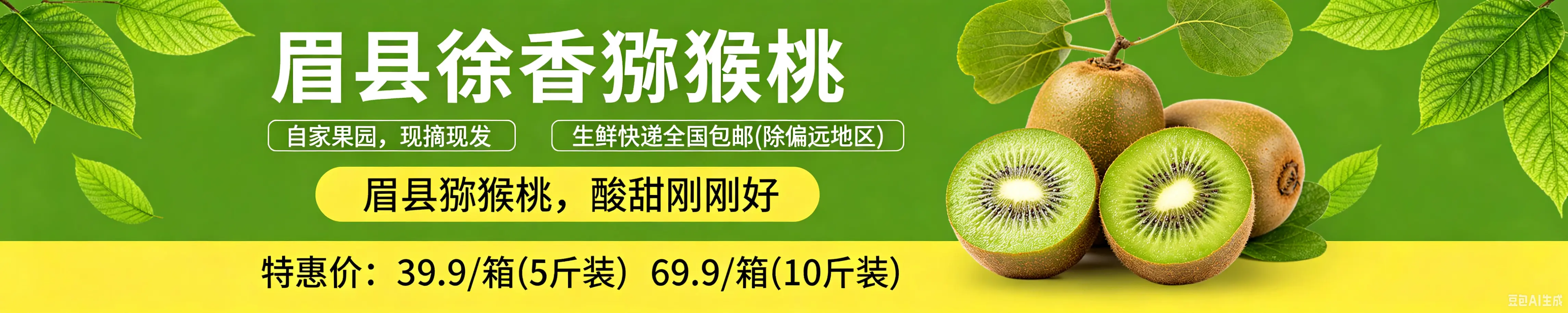 大家看看，让豆包给我做了好几个广告横幅，