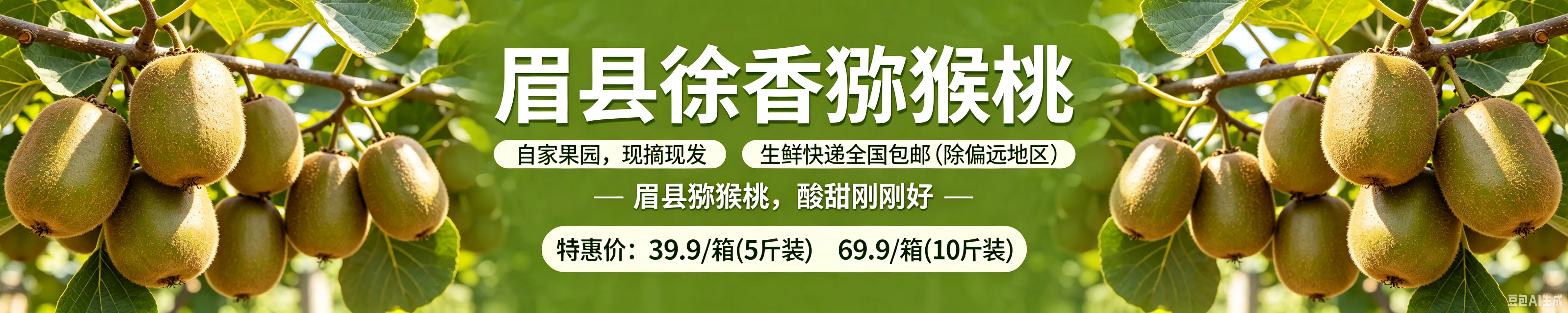 大家看看，让豆包给我做了好几个广告横幅，
